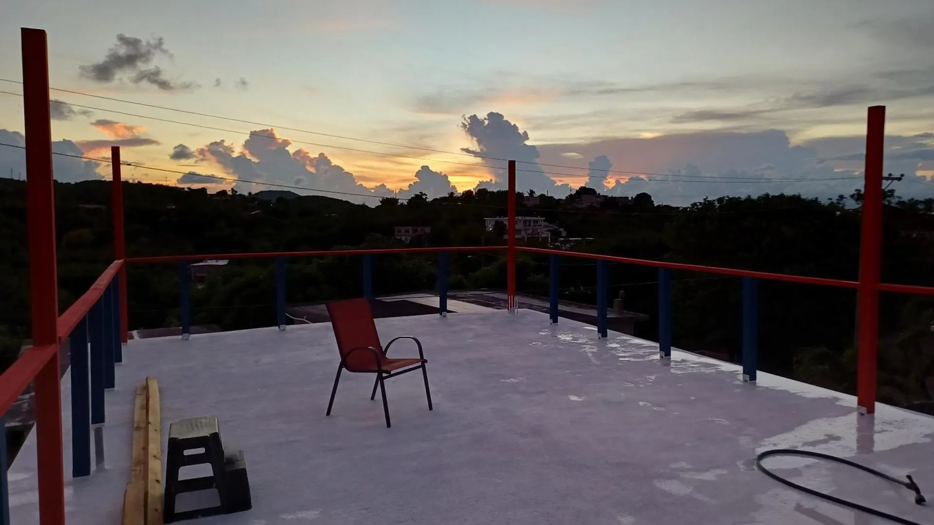 Luxe tent Rooster Run Glamping Camping Has Rooftop And Off The Ground Glamping Experience For 1 To 16 In A Single Tent And Views Of The Rain Forrest And To Culebra Across The Atlantic Ocean W Tents, Linens, Deluxe Air Beds, Warm Shower And More At A Great Pric Vieques Puerto Rico