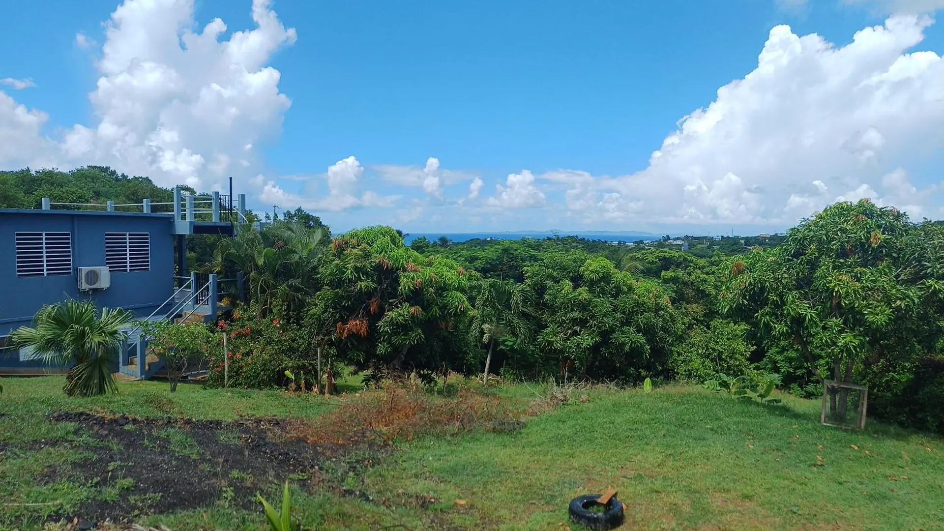 Luxe tent Rooster Run Glamping Camping Has Rooftop And Off The Ground Glamping Experience For 1 To 16 In A Single Tent And Views Of The Rain Forrest And To Culebra Across The Atlantic Ocean W Tents, Linens, Deluxe Air Beds, Warm Shower And More At A Great Pric Vieques
