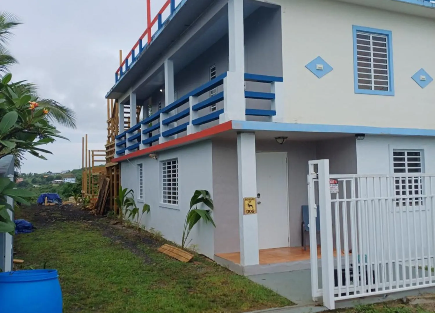 Rooster Run Glamping Camping Has Rooftop And Off The Ground Glamping Experience For 1 To 16 In A Single Tent And Views Of The Rain Forrest And To Culebra Across The Atlantic Ocean W Tents, Linens, Deluxe Air Beds, Warm Shower And More At A Great Pric Vieques Luxe tent
